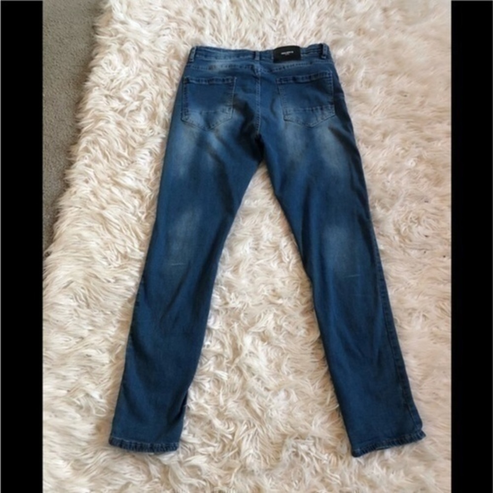 Public Supply Co of New York Medium Straight Leg Blue Jeans
